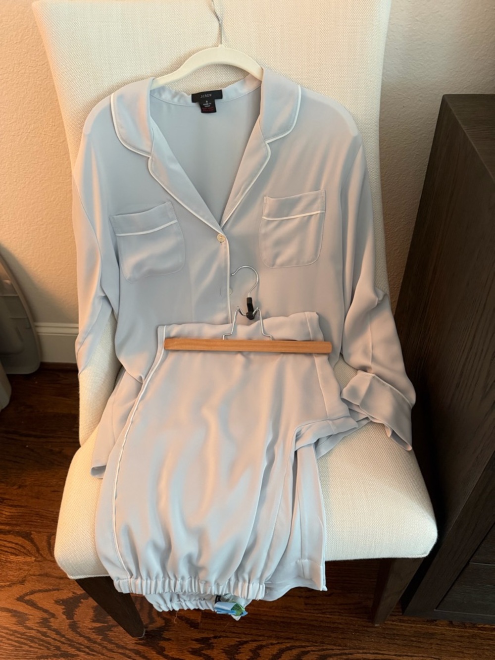 Jcrew Light Blue Pajama Set